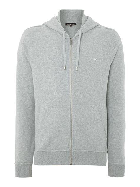 michael kors mens grey hoodie